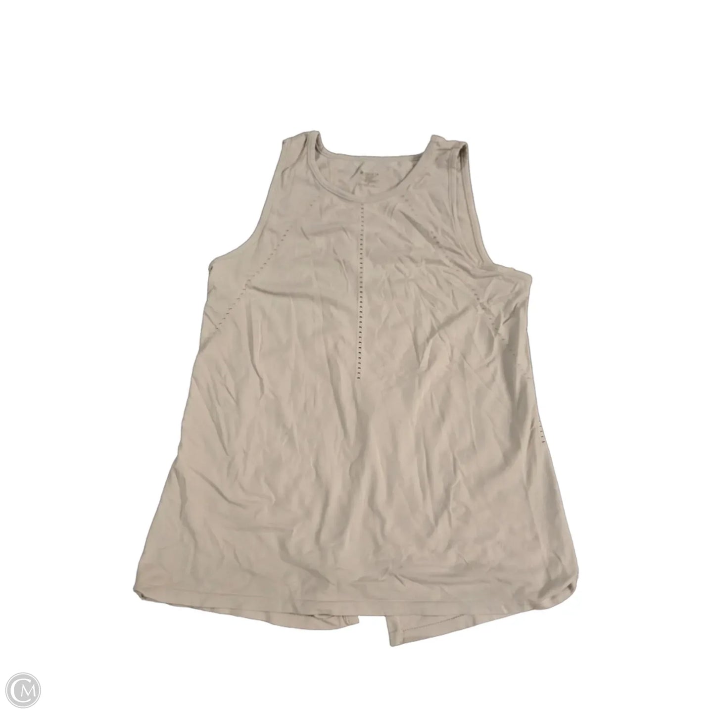 Athletic Tank Top By Athleta In Beige, Size: M