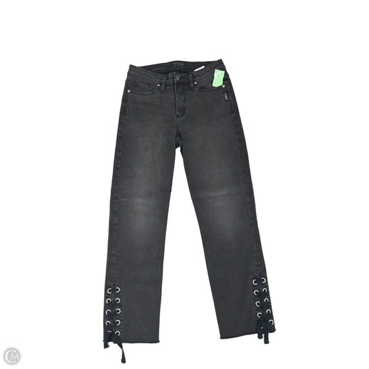 Jeans Straight By Silver In Black, Size: 8