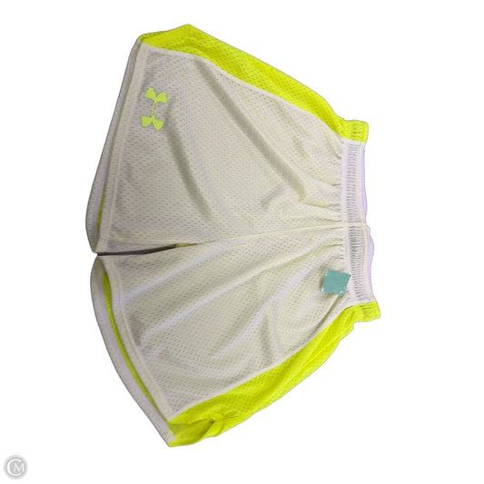 Athletic Shorts By Under Armour In Yellow, Size: S