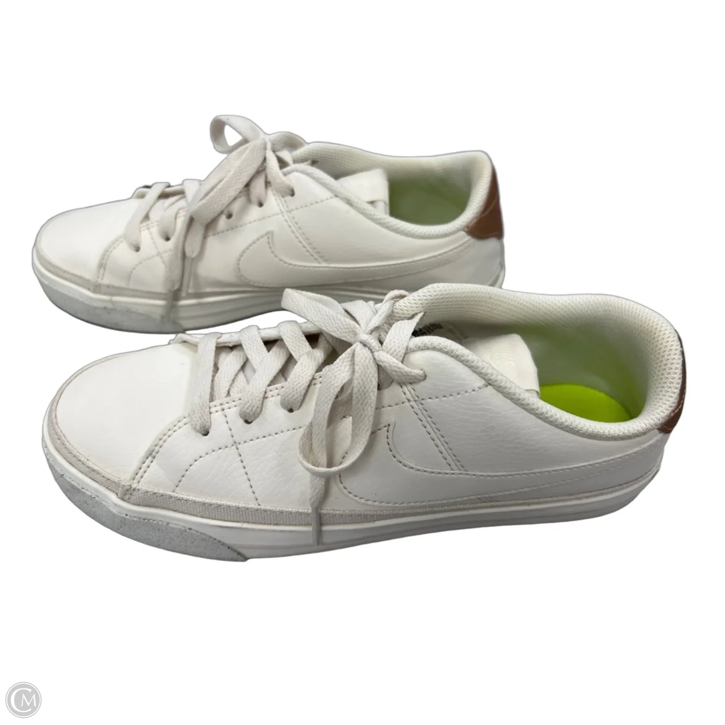 Shoes Flats By Nike In Cream, Size: 8.5