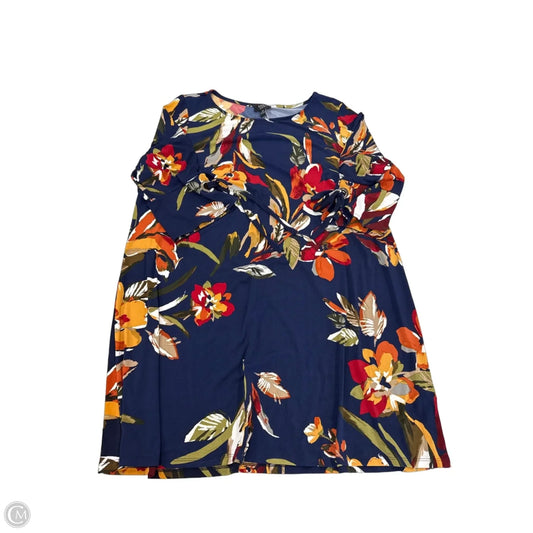 Dress Casual Short By Msk In Blue, Size: 3x