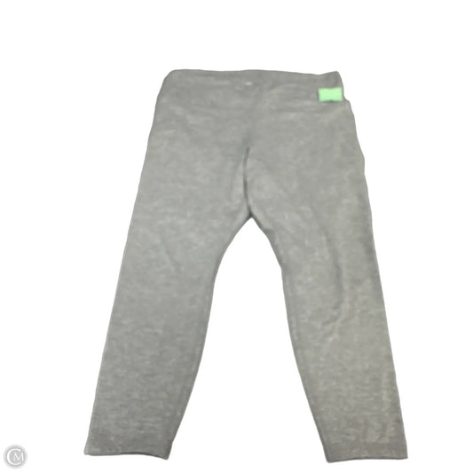 Athletic Leggings By Old Navy In Grey, Size: 2x