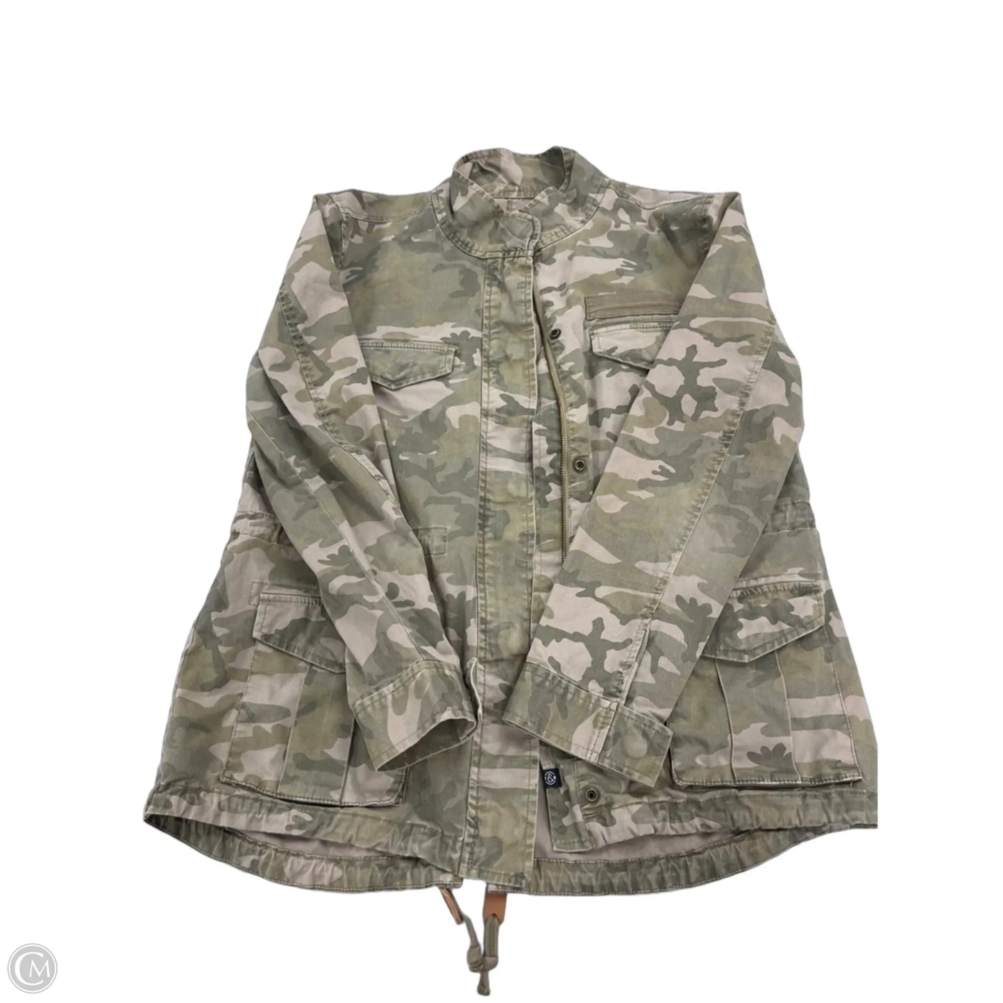 Jacket Other By Treasure And Bond In Camouflage Print, Size: L