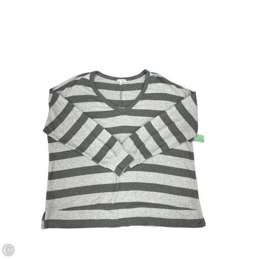 Top Long Sleeve By Nine Britton In Green, Size: 2x
