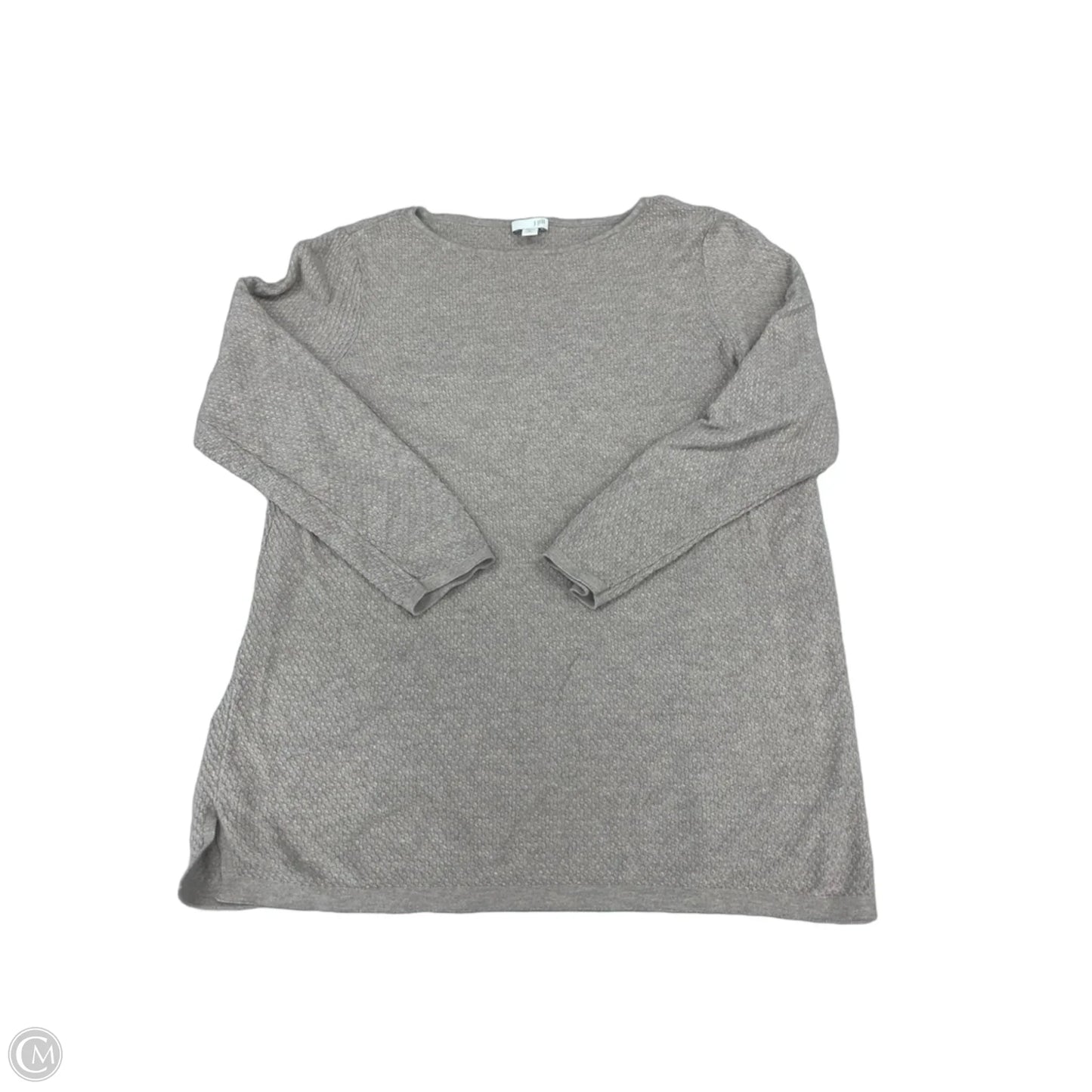 Top Long Sleeve By J. Jill In Beige, Size: Mp