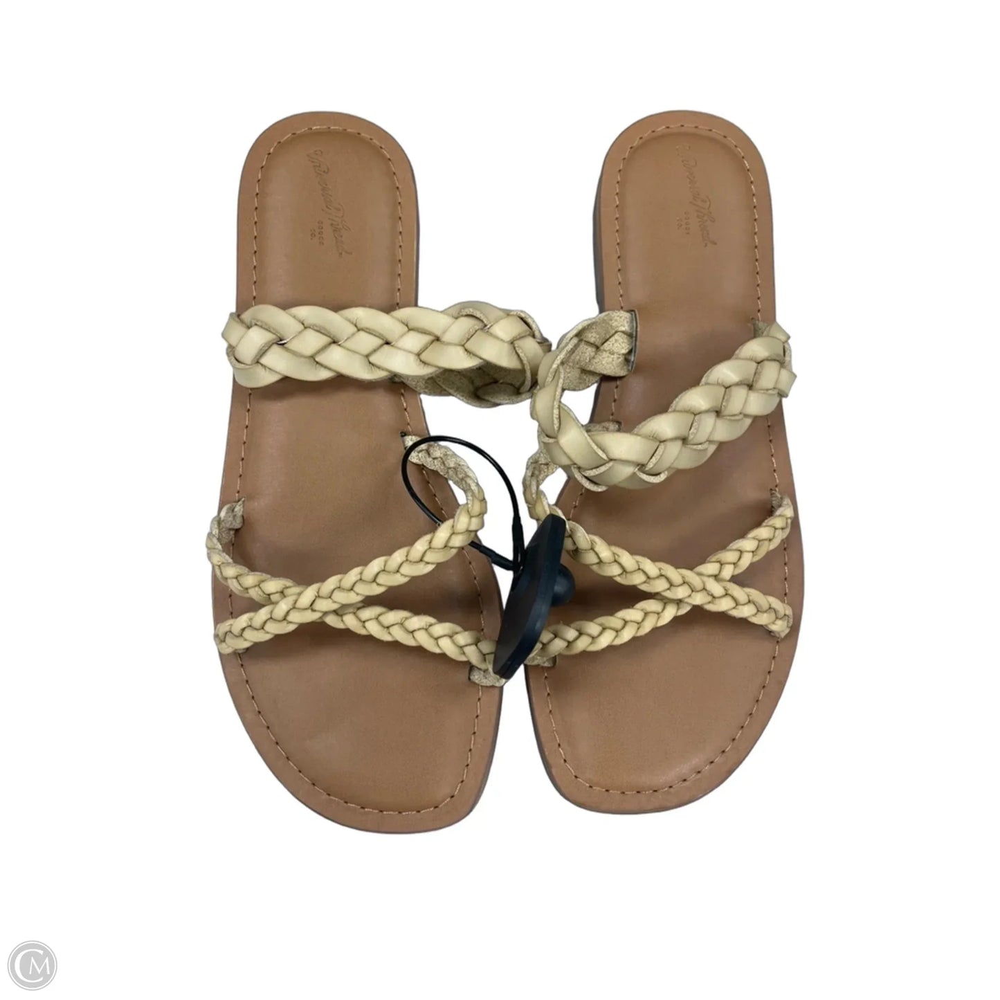 Sandals Flats By Universal Thread In Cream, Size: 7