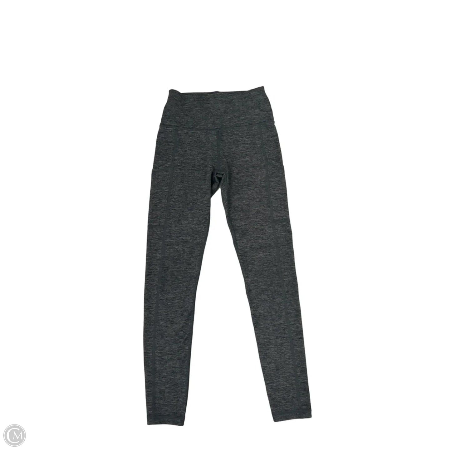 Athletic Leggings By Offline In Grey, Size: S