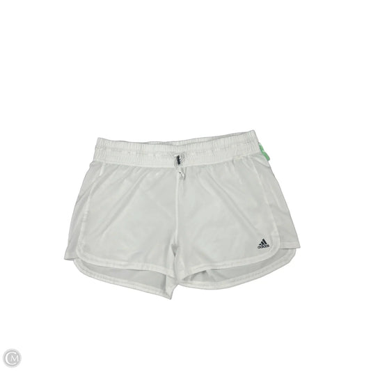 Athletic Shorts By Adidas In White, Size: Xl