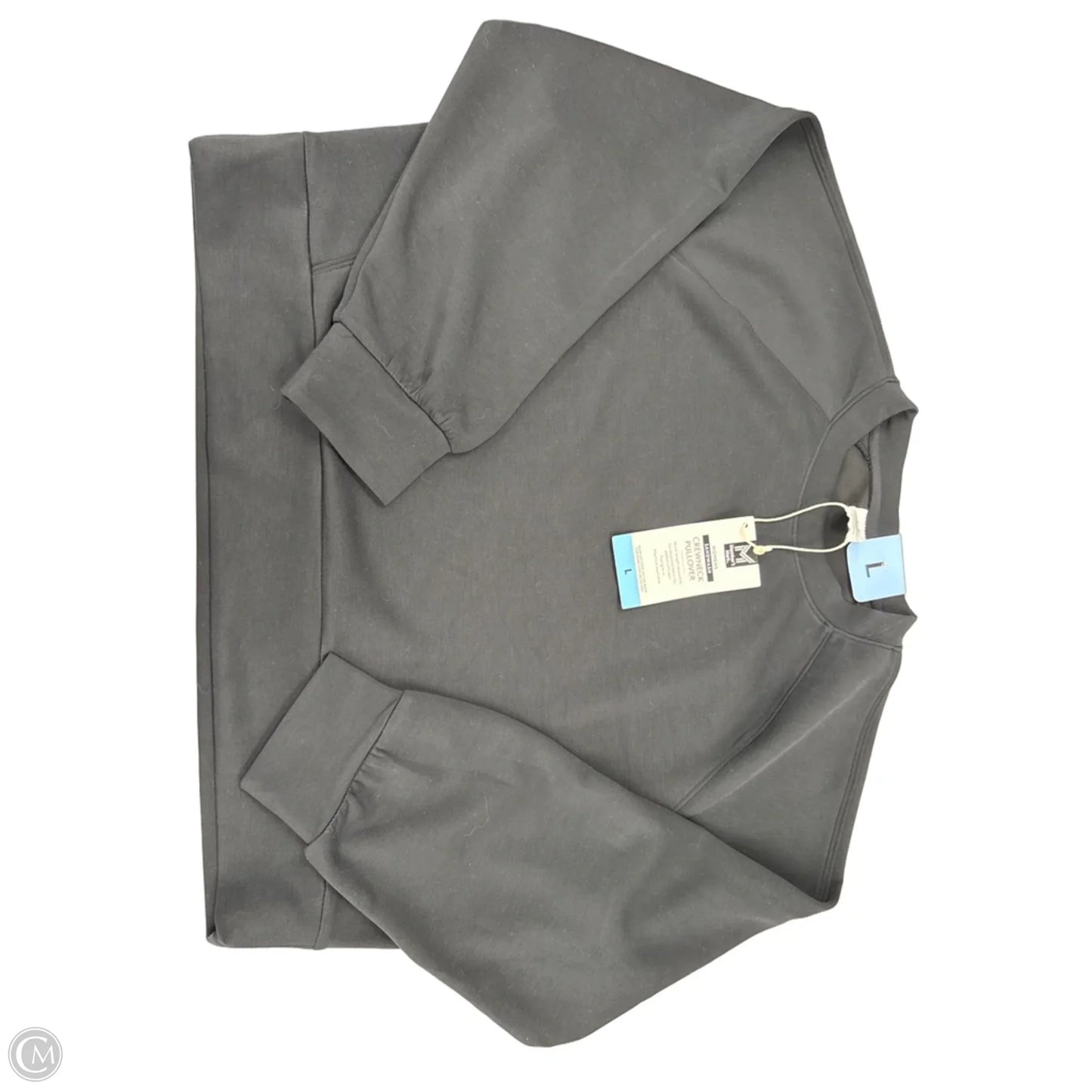 Top Long Sleeve By Members Mark In Black, Size: L