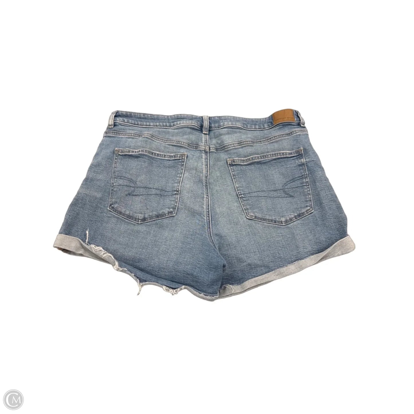 Shorts By American Eagle In Blue Denim, Size: 18