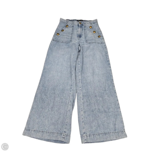 Jeans Wide Leg By Nautica In Blue Denim, Size: 4