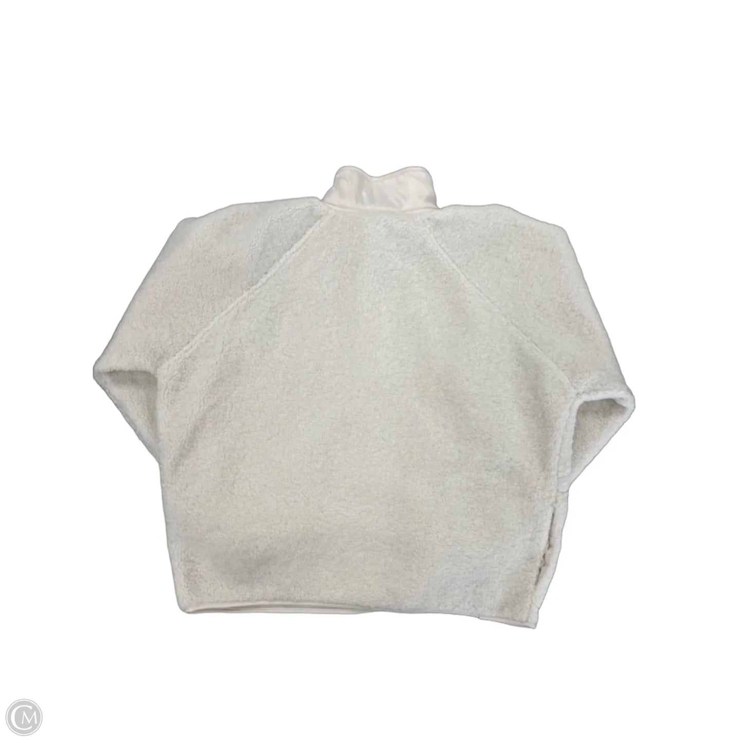 Jacket Faux Fur & Sherpa By Blu Pepper In Cream, Size: S
