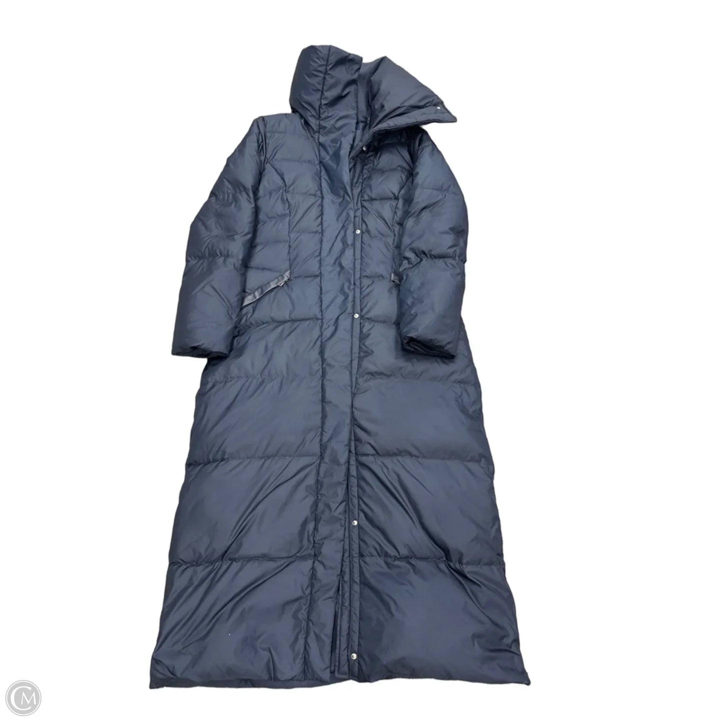 Coat Puffer & Quilted By Cole-haan In Navy, Size: M