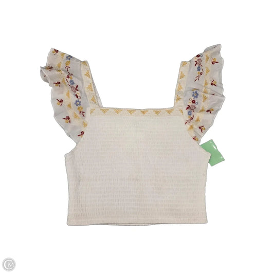 Tank Top By Japna In White, Size: S