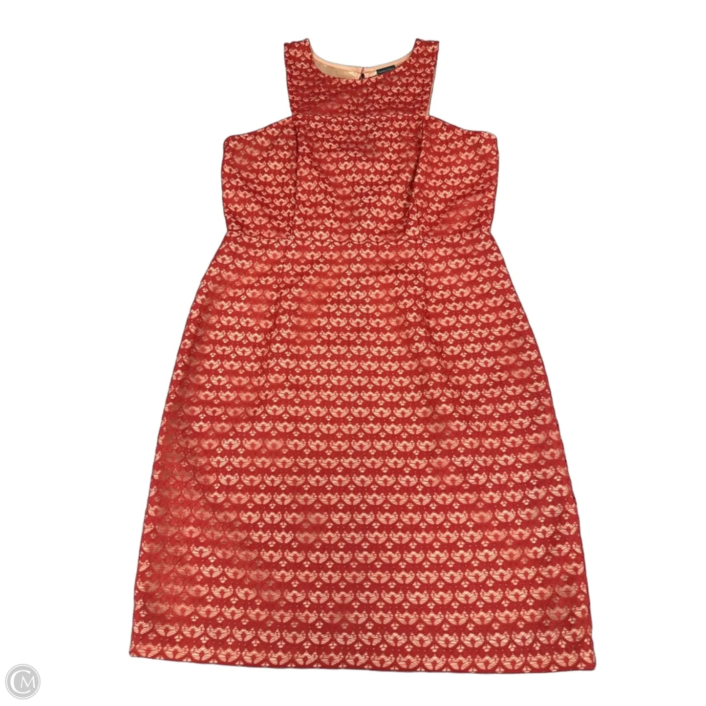 Dress Casual Short By Gabby Skye In Orange, Size: M