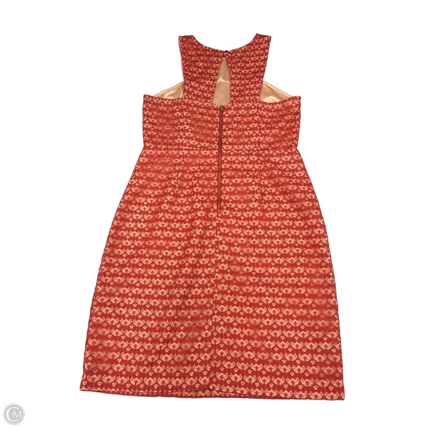 Dress Casual Short By Gabby Skye In Orange, Size: M