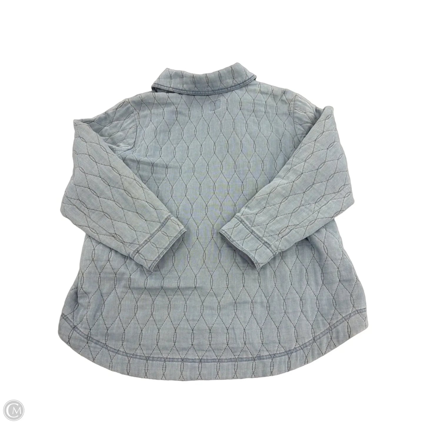 Jacket Denim By J. Jill In Blue Denim, Size: 2x