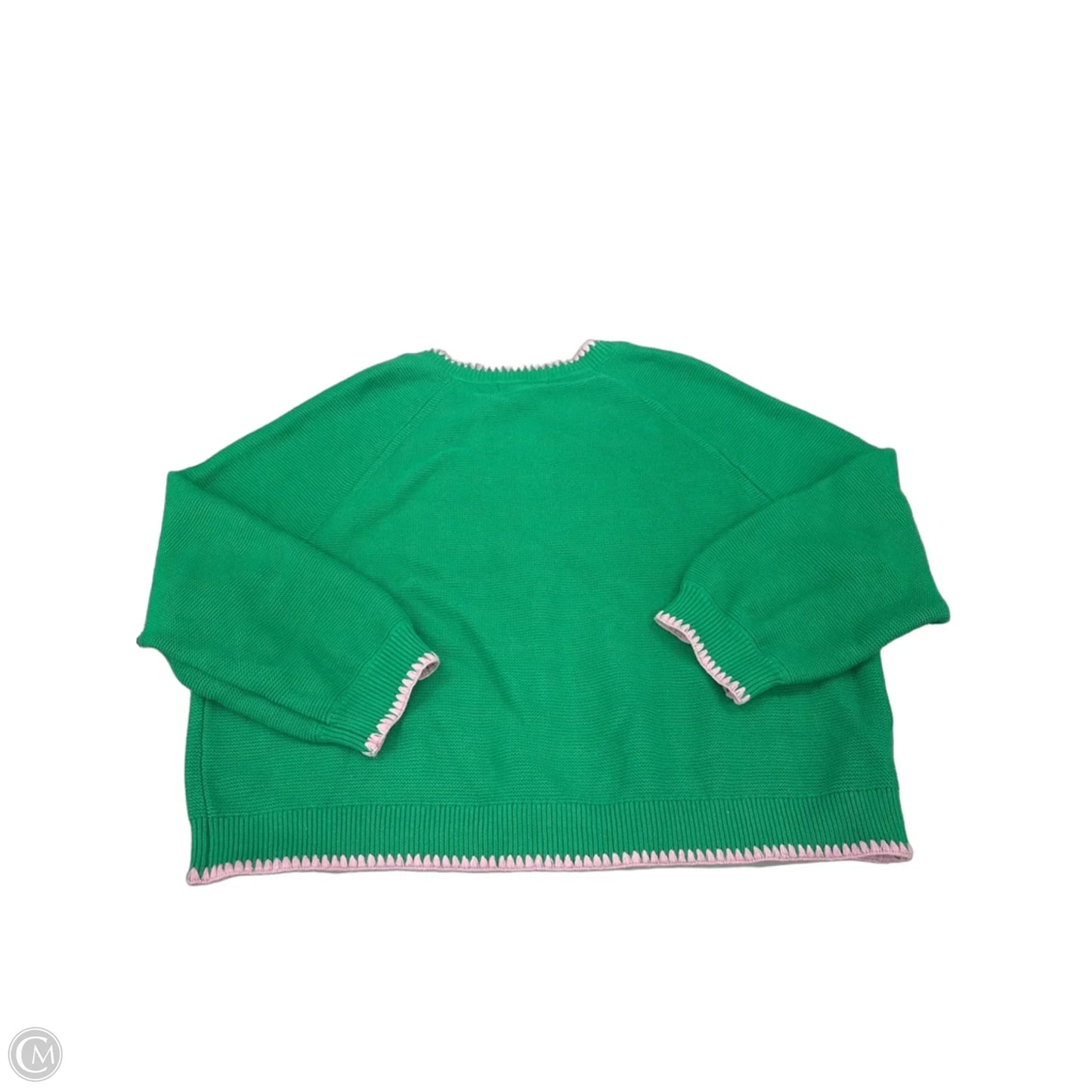 Sweater Cardigan By Boden In Green, Size: Xl