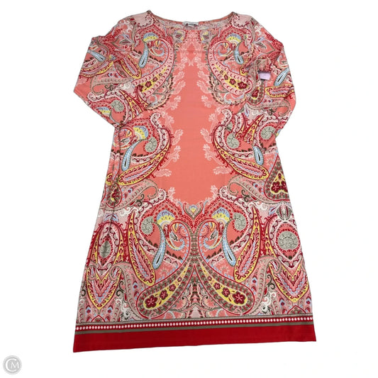 Dress Casual Short By London Times In Paisley Print, Size: M