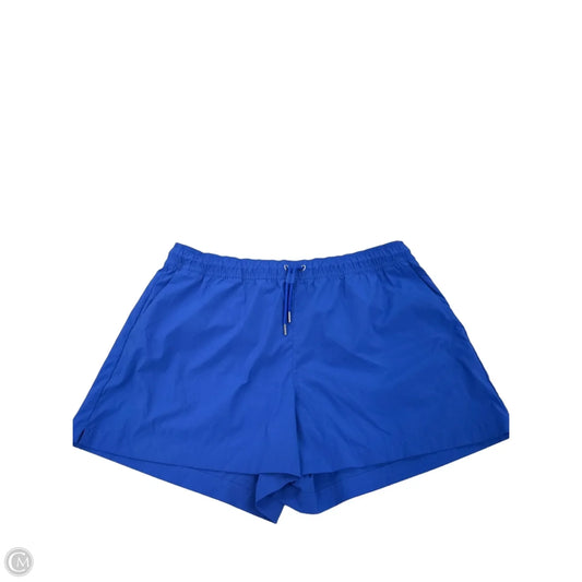 Athletic Shorts By Athleta In Blue, Size: Xl