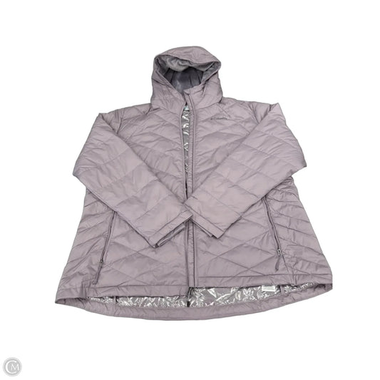 Coat Puffer & Quilted By Columbia In Purple, Size: 2x