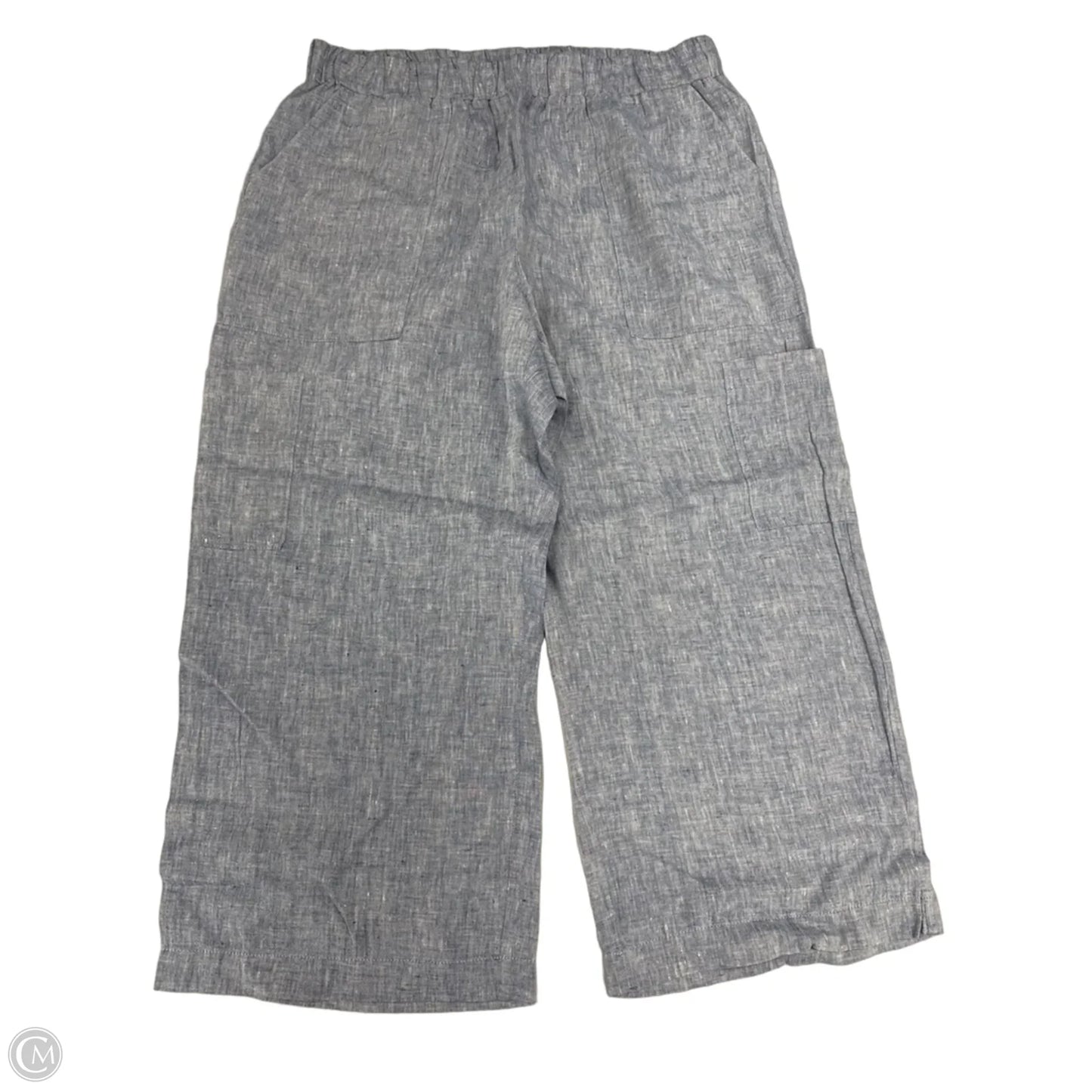 Pants Linen By Elliott Lauren In Blue, Size: Xl