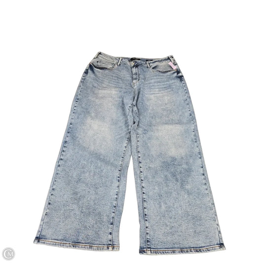 Jeans Wide Leg By Judy Blue In Blue Denim, Size: 22w