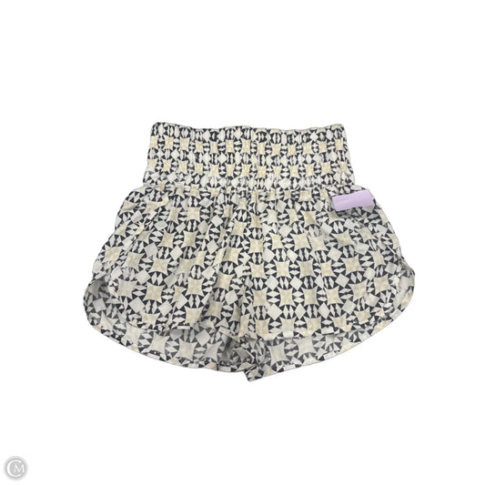 Athletic Shorts By Free People In Geometric Pattern, Size: S