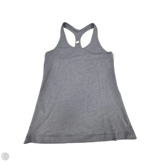 Athletic Tank Top By Lululemon In Grey, Size: 12
