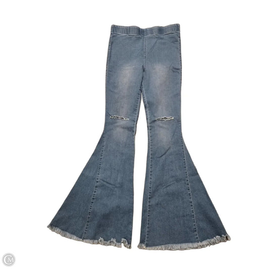 Jeans Flared By Newbury Kustom In Blue, Size: L
