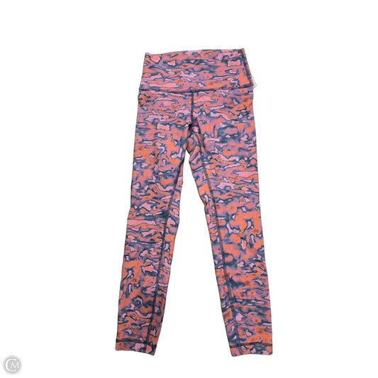 Athletic Leggings By Lululemon In Multi-colored, Size: 6