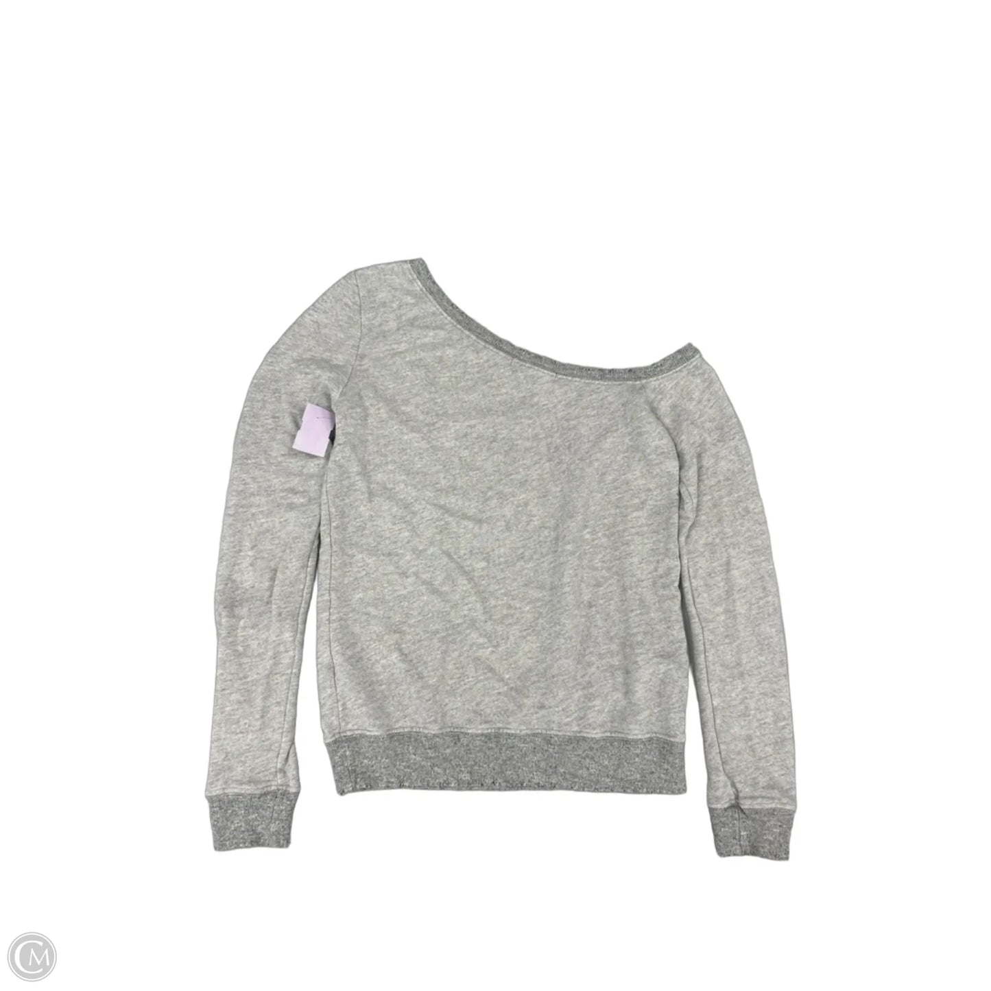 Top Long Sleeve By Cmb In Grey, Size: S