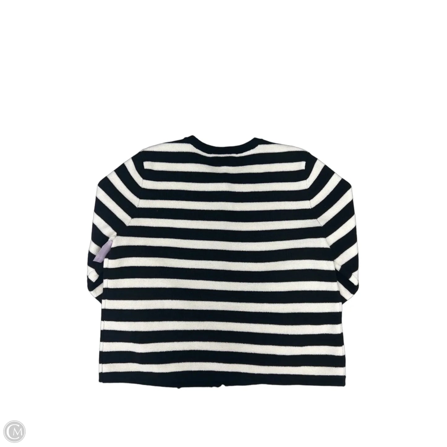 Cardigan By Loft In Striped Pattern, Size: Xl