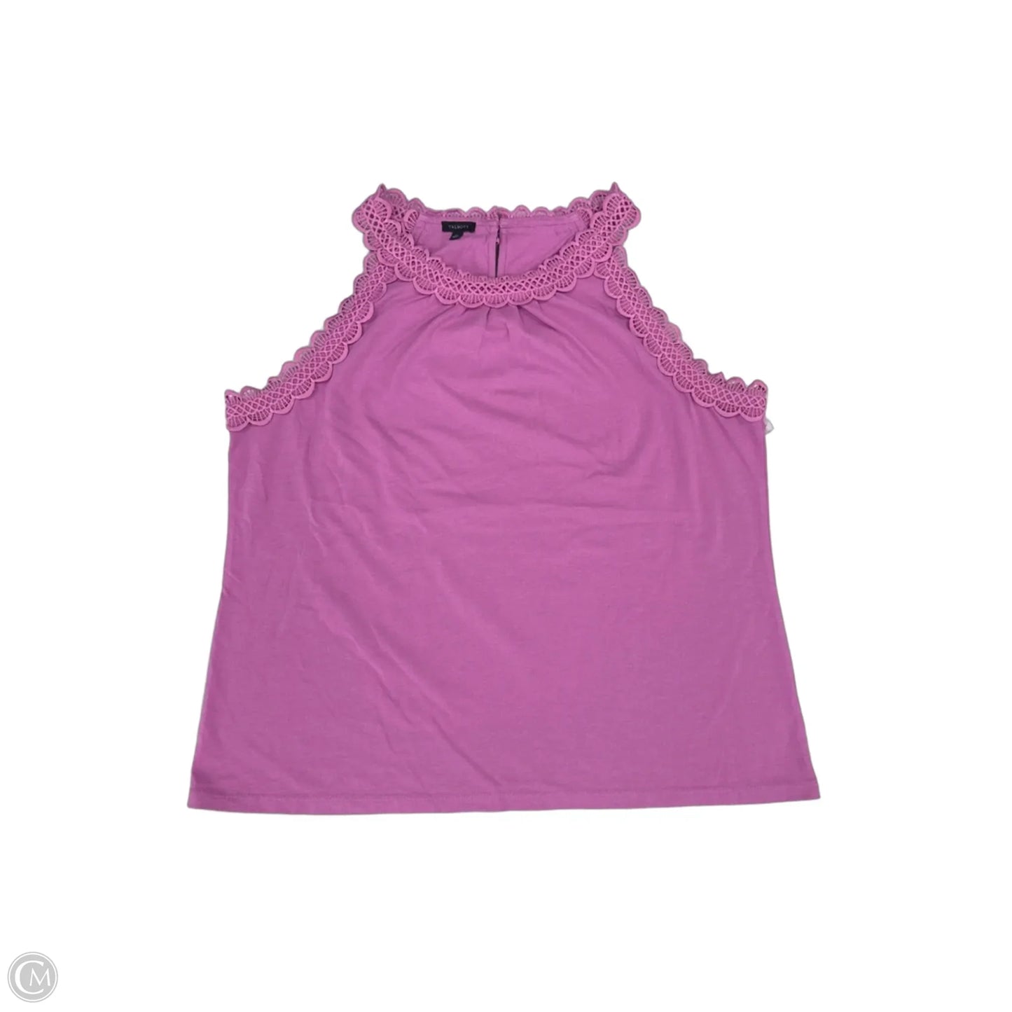 Tank Top By Talbots In Purple, Size: Xl