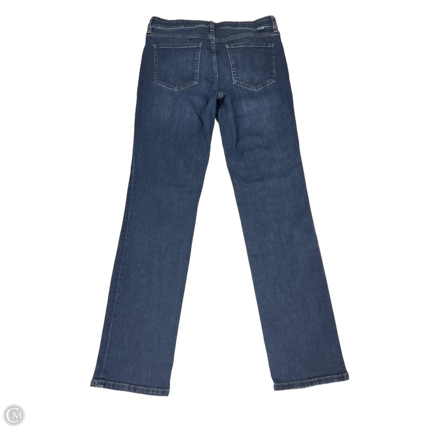 Jeans Straight By Jag In Blue Denim, Size: 12