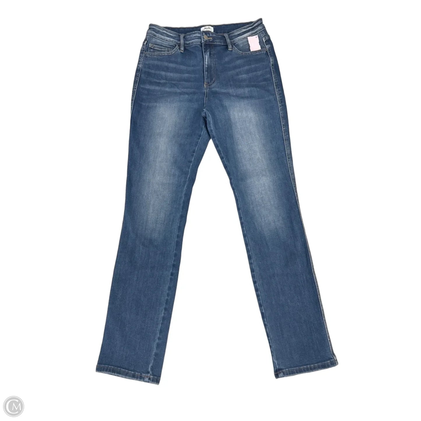 Jeans Straight By Cme In Blue Denim, Size: 12