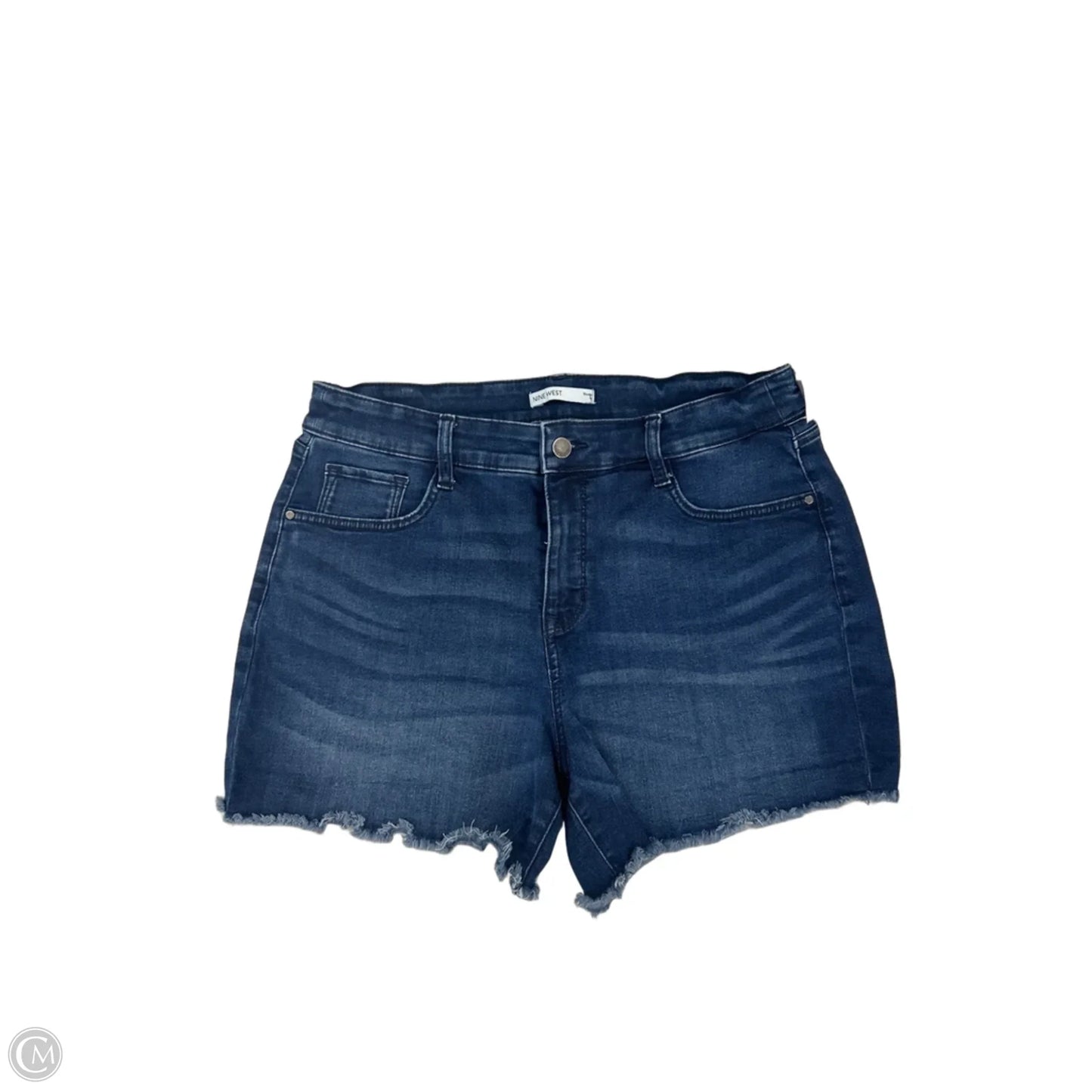 Shorts By Nine West In Blue Denim, Size: 12