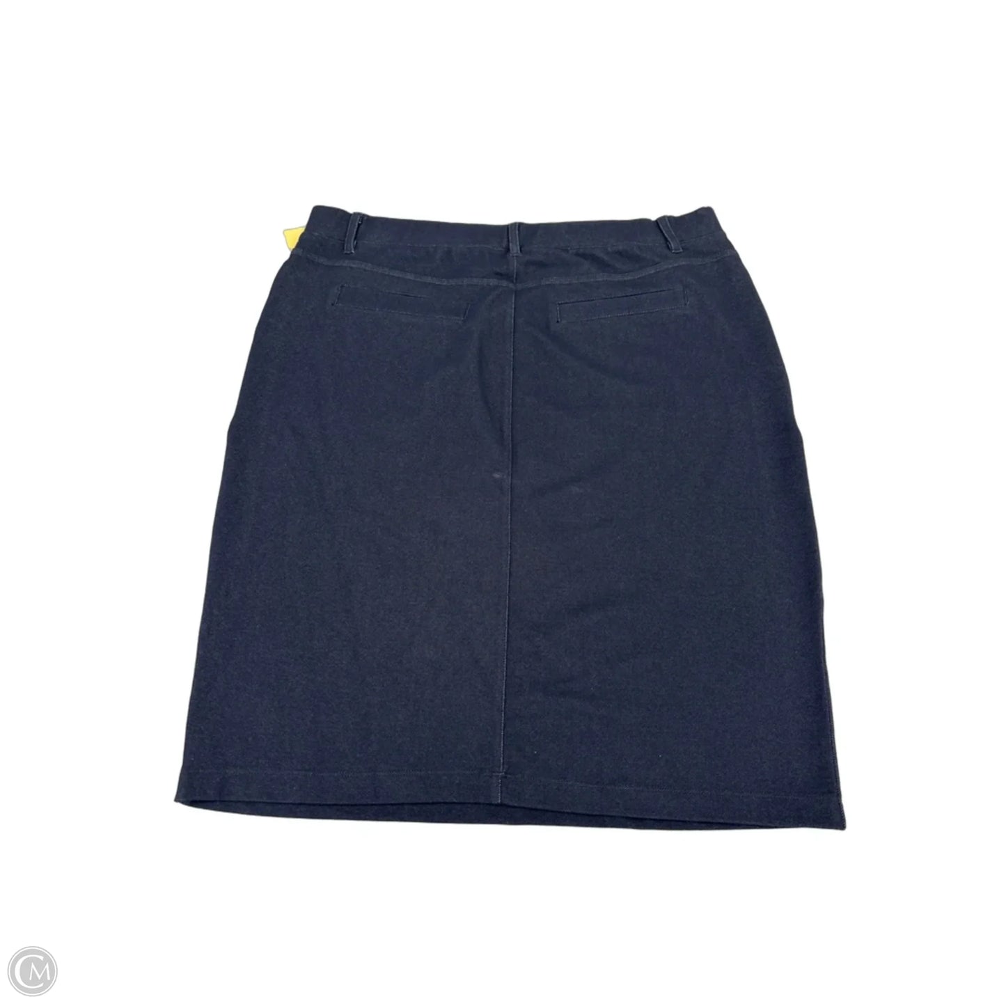Skirt Midi By Calvin Klein In Blue, Size: L