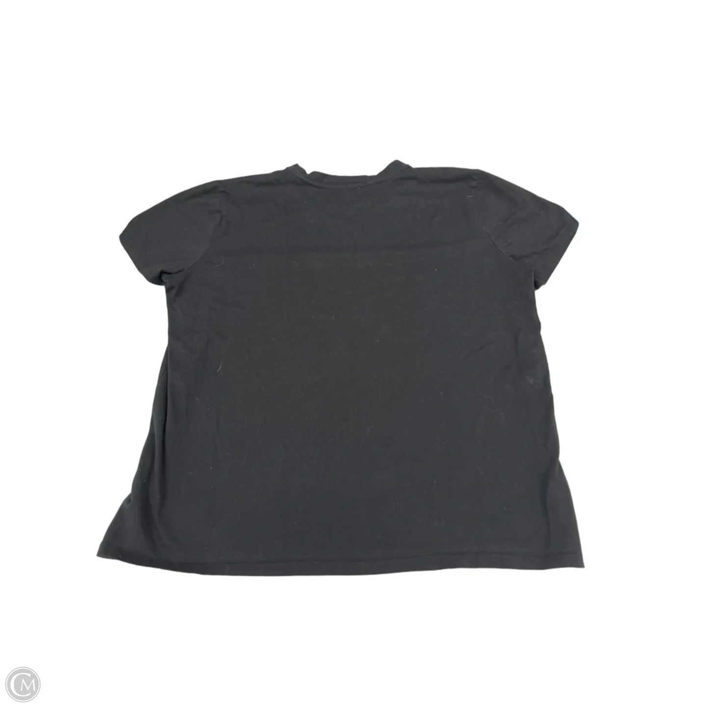 Top Short Sleeve By Maurices In Black, Size: Xl