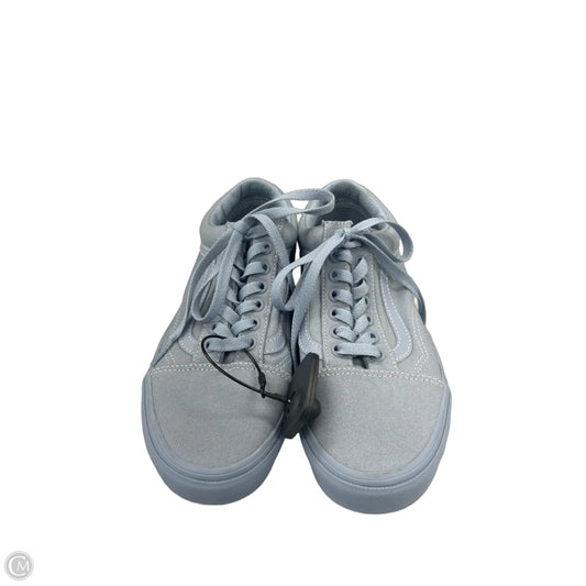 Shoes Flats By Vans In Blue, Size: 8.5