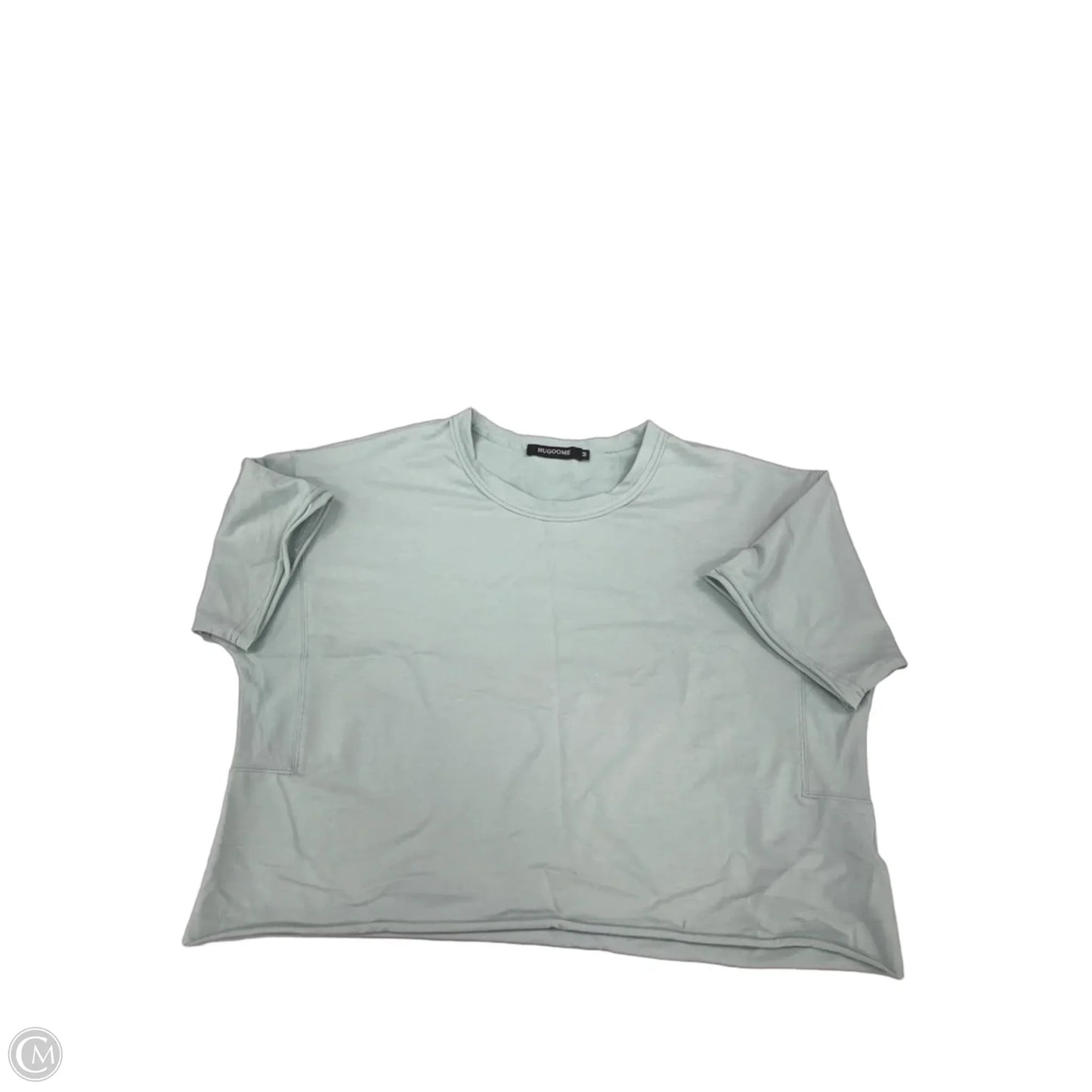 Top Short Sleeve By Cmf In Green, Size: M