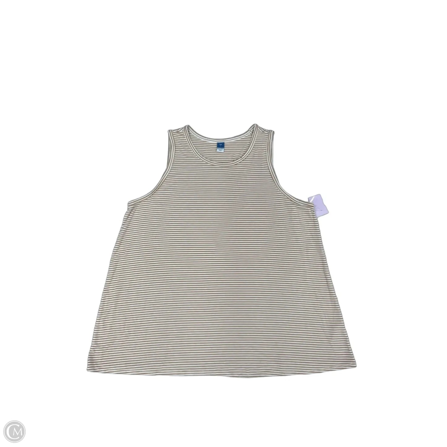 Tank Top By Old Navy In Striped Pattern, Size: L