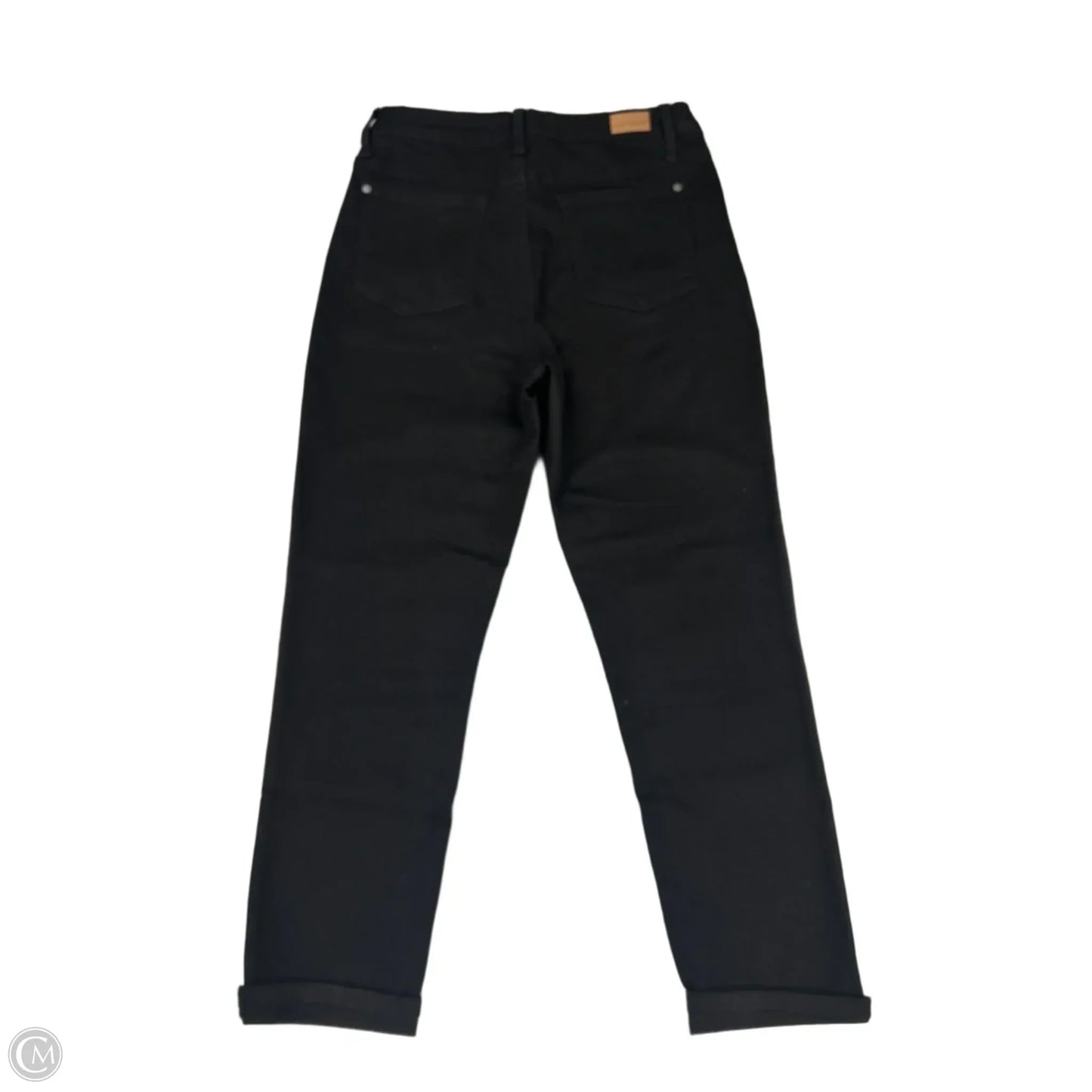 Jeans Boyfriend By Judy Blue In Black Denim, Size: 8