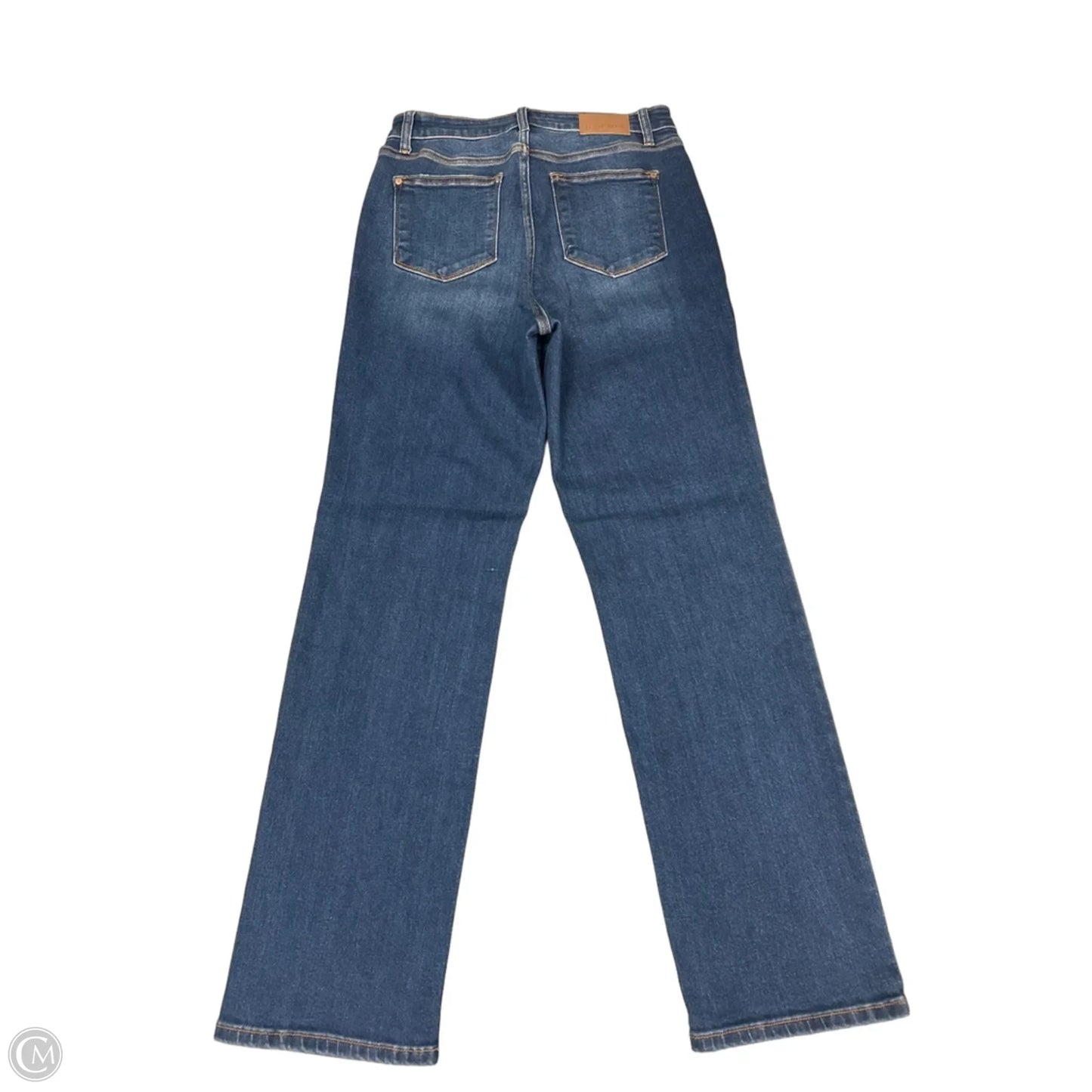 Jeans Straight By Judy Blue In Blue Denim, Size: 8