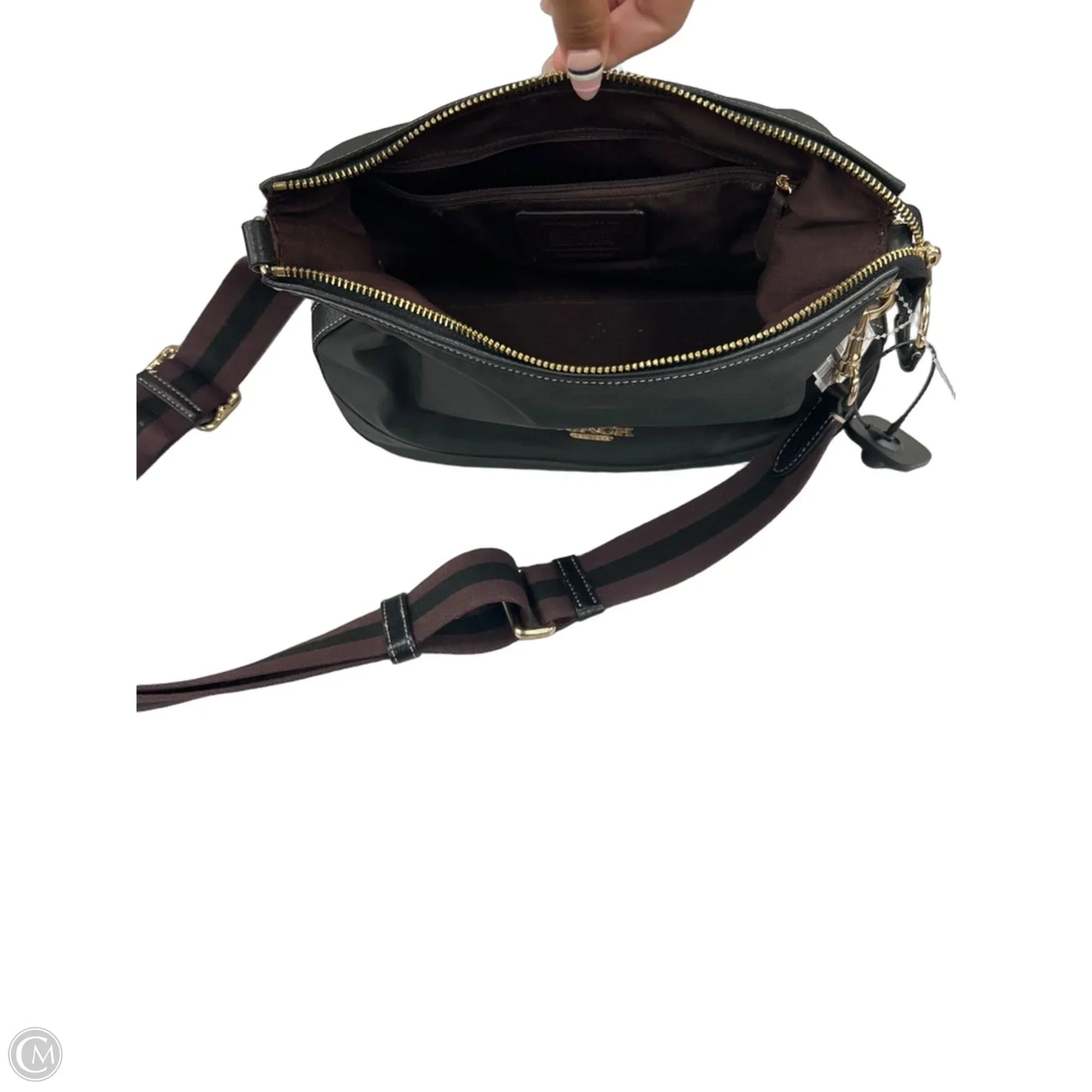 Crossbody Designer By Coach, Size: Medium