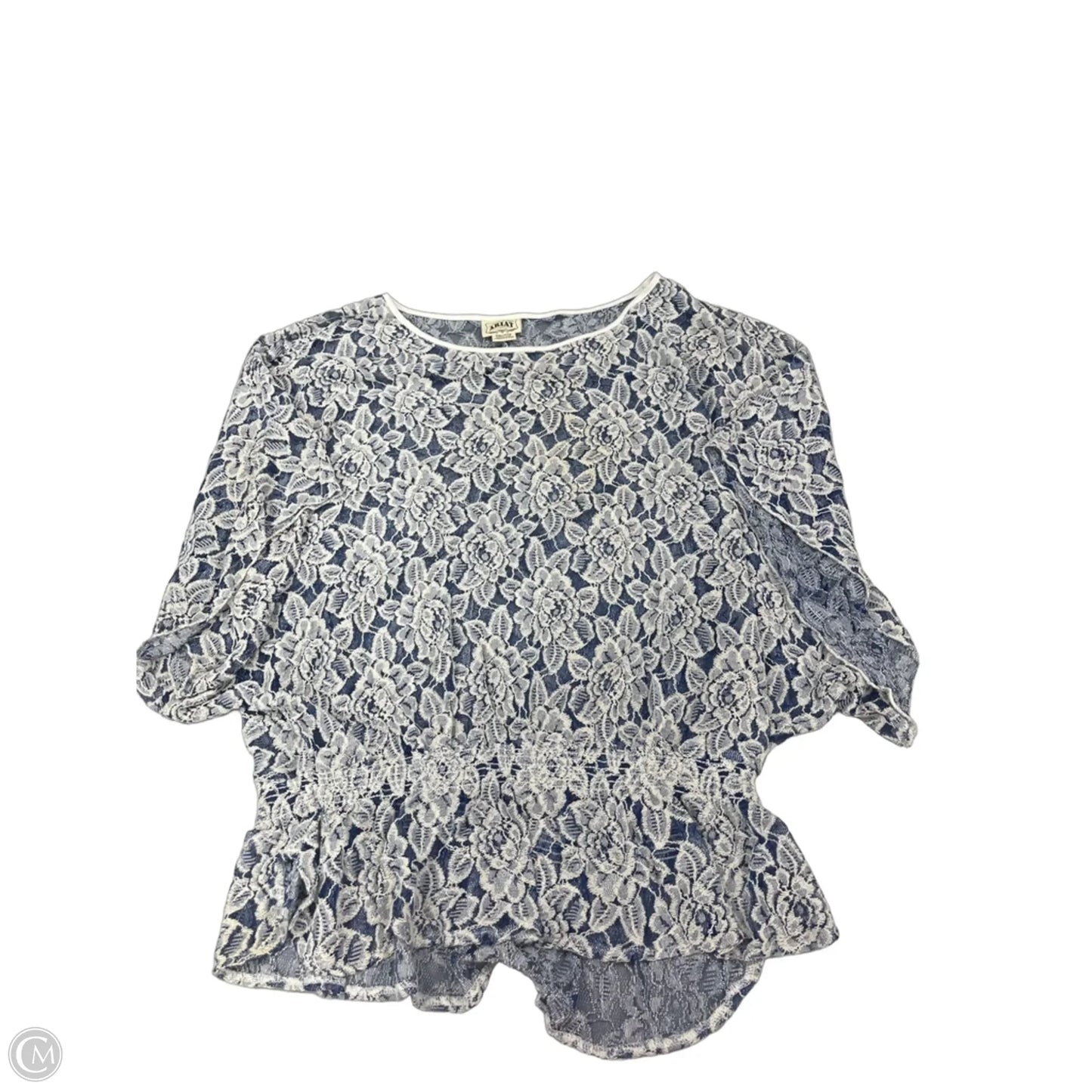 Top Short Sleeve By Ariat In Floral Print, Size: Xxl