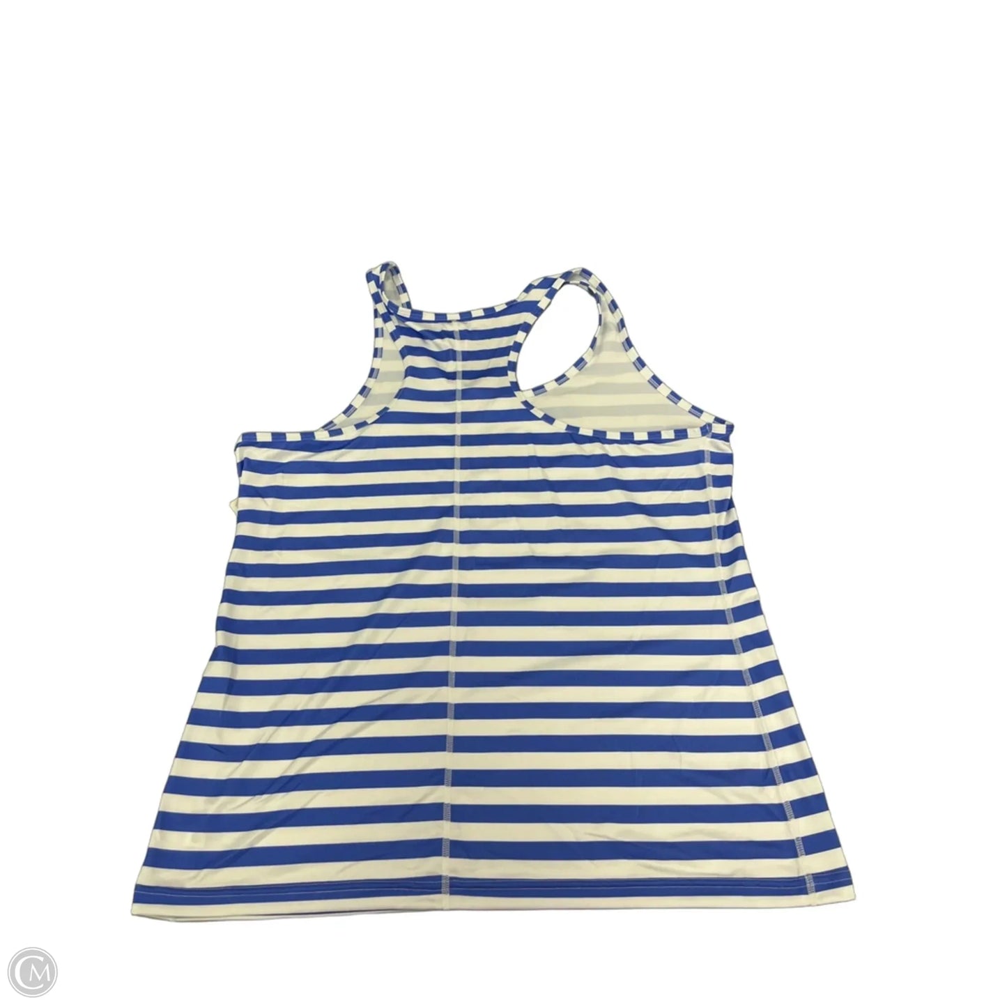 Tank Top By Gap In Blue & White, Size: Xl