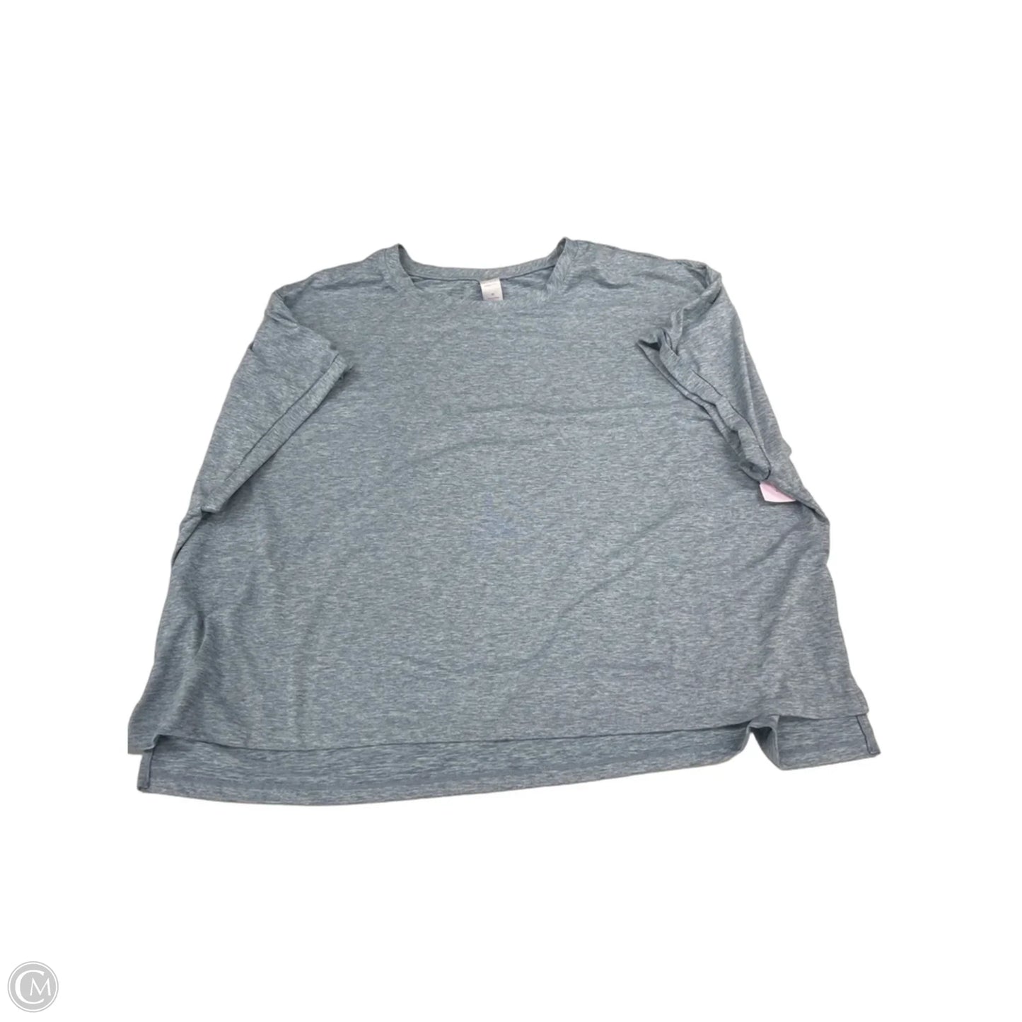 Top Short Sleeve By Te Verde In Blue, Size: 3x