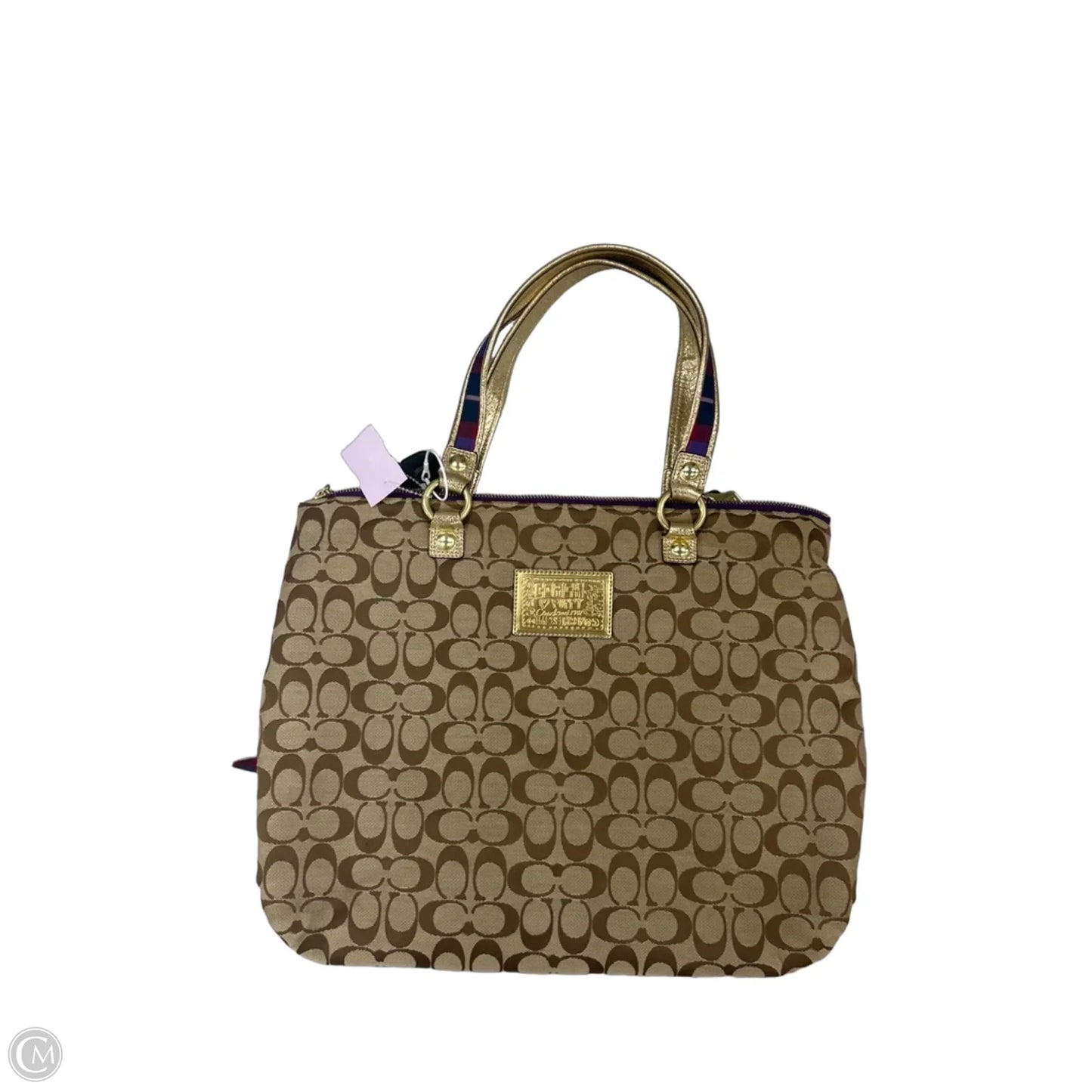 Handbag Designer By Coach, Size: Large