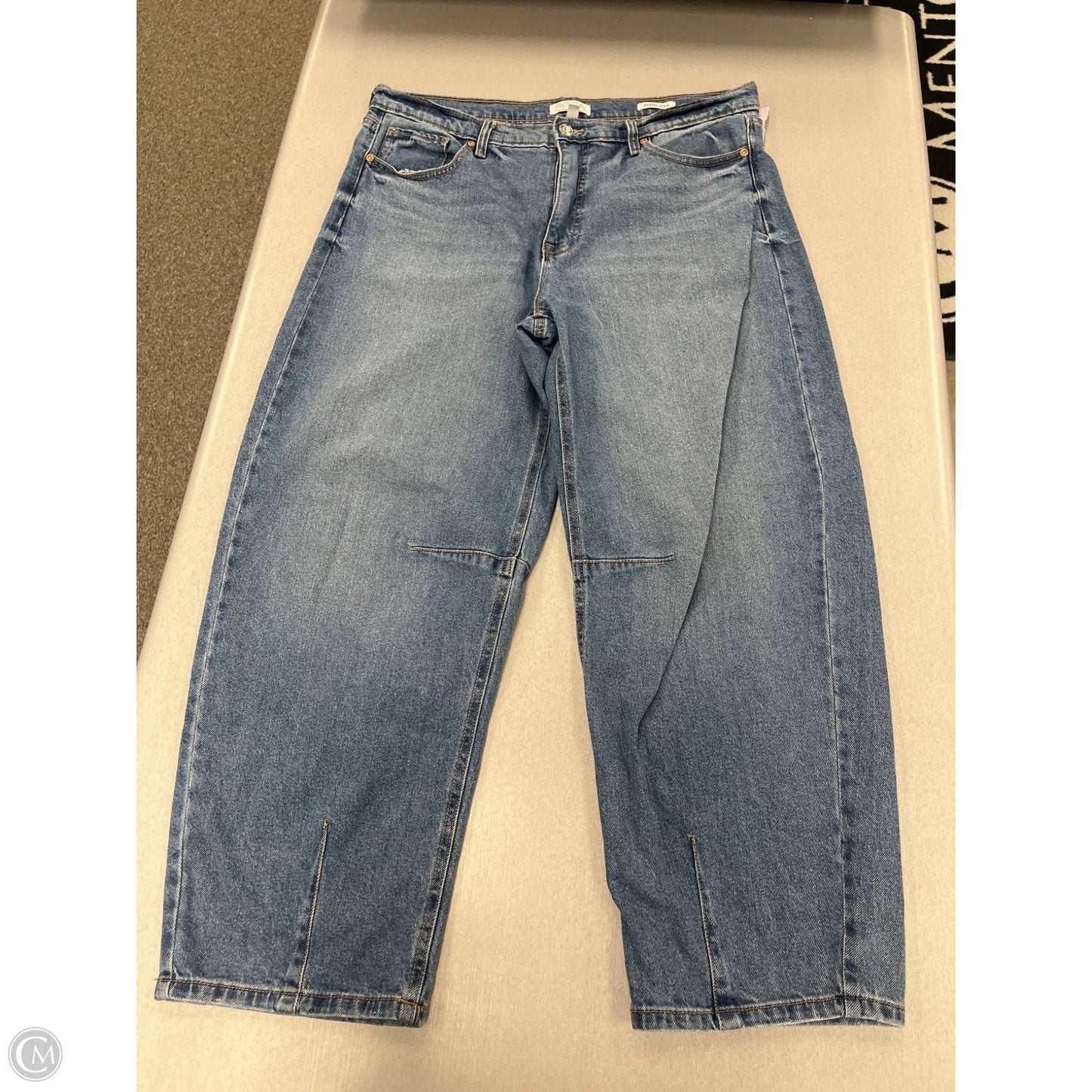 Jeans Straight By Sofia By Sofia Vergara In Blue Denim, Size: 12